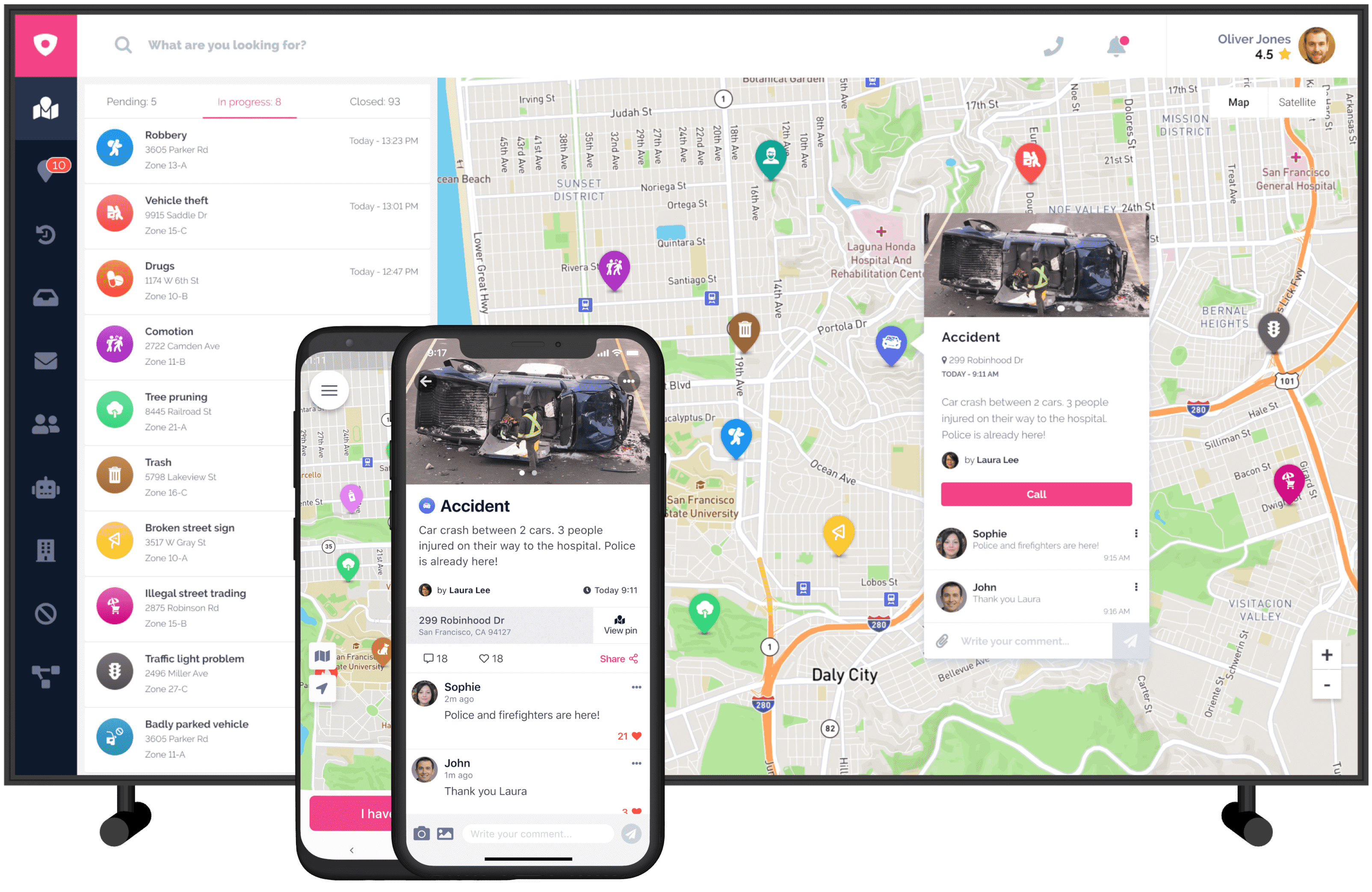 SOSAFE colaboración instittuciones